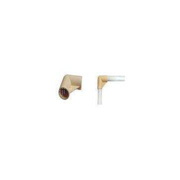 Durable 90 Degree Plastic Pipe Joints ABS Pipe Connectors Medium Duty