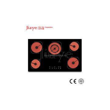 SKD/CKD 5 burner electric ceramic hob JY-CD5004