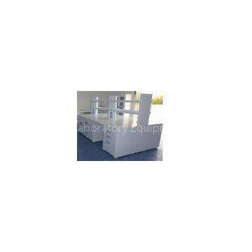 Professional Multifunctional Chemical Lab Island Bench With High Temperature Resistant