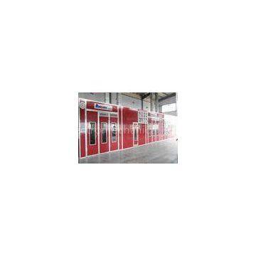 Industrial Lacquer Spray Booth , Spray Bake Booth For Vehicle Painting Drying