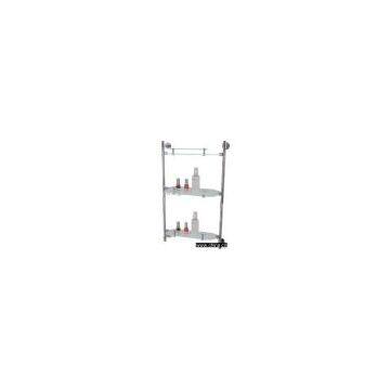triple toilet table(glass shelves,glass table)