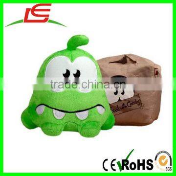 Wholesale Cut the Rope Reversible 6inch Om Nom Plush Toy photo-4
