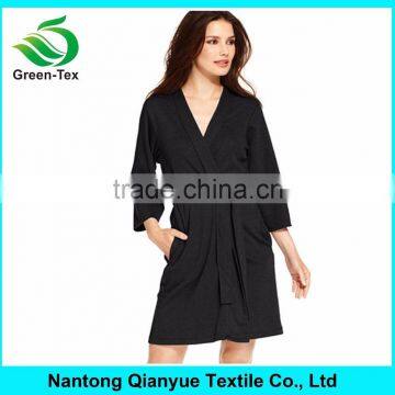 Fancy Cheap Womens Modal Black Bridal Bath Spa Robes