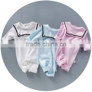 Infants & Toddlers Fashion Plain Baby Romper Clothes Baby Jumpsuit Outfits