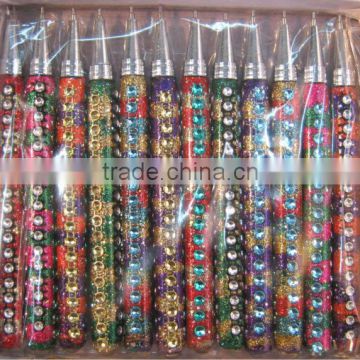 Decorative Pens , lacwork gift pens , beaded pen / handmade lac decorative pen