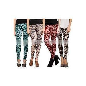 Cotton printed leggings