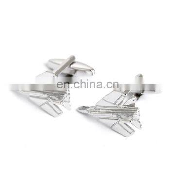 Novelty Airplane Metal Popular Cufflinks for Men Jewelry photo-3