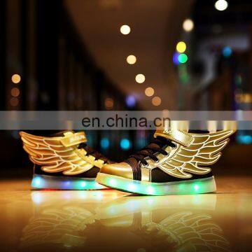 Wholesale Hot Led Light up Kids Shoes Children Kids Led Shoes USB Rechargeable LED Luminous Light Shoes Sneakers for Kids photo-3