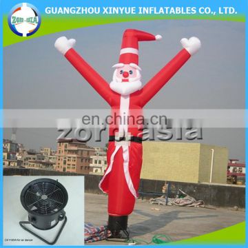 Custom Christmas santa claus inflatable santa air dancer for event