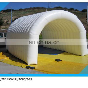 Party Adult inflatable tunnel , white pvc inflatable marquee for sale