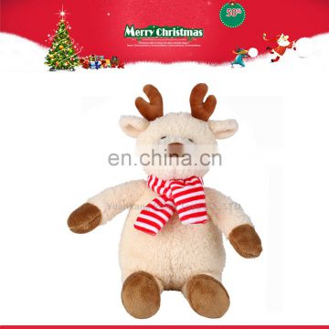 China factory wholesale christmas plush gift toy reindeer