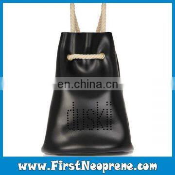 Shinning Star Cool Black Lightweight Neoprene Backpack photo-6