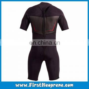 Customize 2/3MM Premium Neoprene CR Men Short Sleeve Underwater Shorty Diving Suit photo-2
