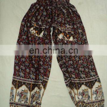 RAYON PRINTED HAREM PANTS 100 PCS