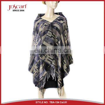 Alibaba supplier high quality shawl hijab pashmina scarf shawl