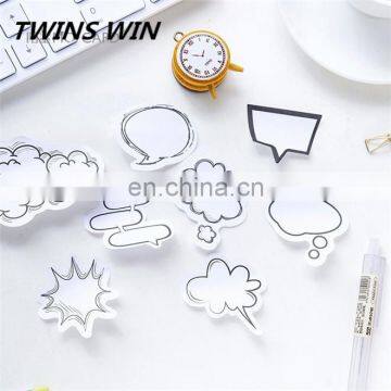 Colombia Most Popular School Stationery Supplies Promotion Top Quality Shapes Kraft Paper Colorful Sticky Notes Book in Stock photo-2