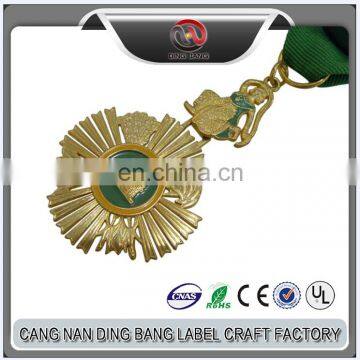 Zinc Alloy Die Casting 3D Embossed Military Metal Medal