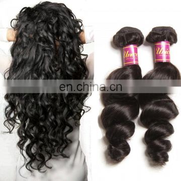 virgin indian hair loose wave wholesale hair bundle hair