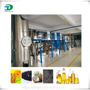 Good Quality crude oil refining plant, crude sunflower oil refinery plant