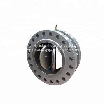 DN100 Api WCB Class150 Cast Steel Flanged End Wafer Check Valve Price photo-2
