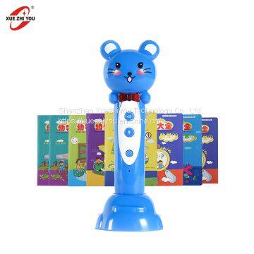 Preschool Learning Machine Talking Pen Book ISO9001 Manufacture Digital Reading Pen Toys for Kids