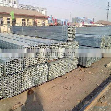 Hot selling square galvanized steel pipe with low price