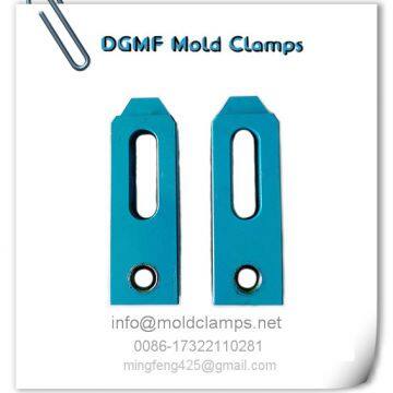 Injection mold toe clamps