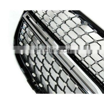 Black W/Diamond Front Grill Mesh Vent Grille 16-18 For Benz GLC X253 AMG YL4/250 photo-4