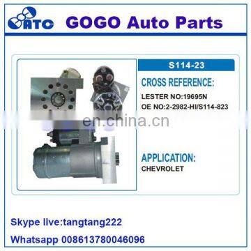 19695N 12v Starter Motor for CHEVROLET OEM 2-2982-HI/S114-823