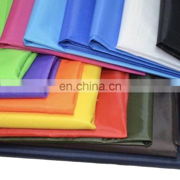 Thin 190T polyester taffeta silver coated waterproof fabric dust proof sunshade fabric car cover rainproof  umbrella fabric