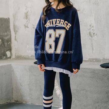 Two Piece Suit With Loose Stitching photo-4