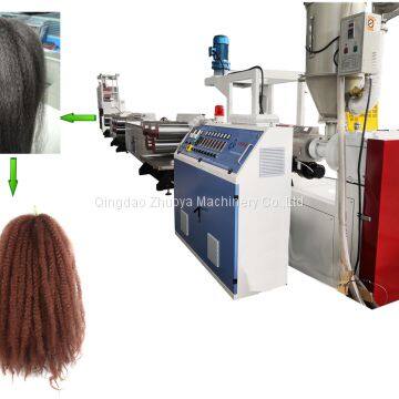 Synthetic Human Wig Hair Fiber Braid Making Machine