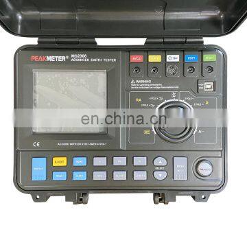 Earth electrode bond testing meter