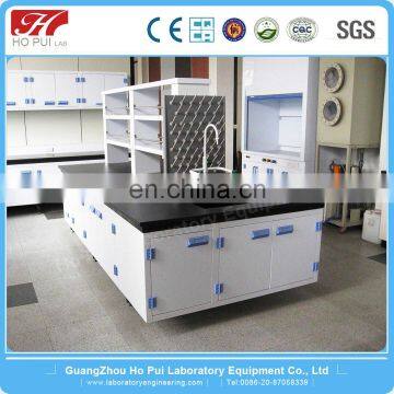 Stainless Steel Laboratory Furniture Fume Hood and Lab Island Bench for Work photo-5