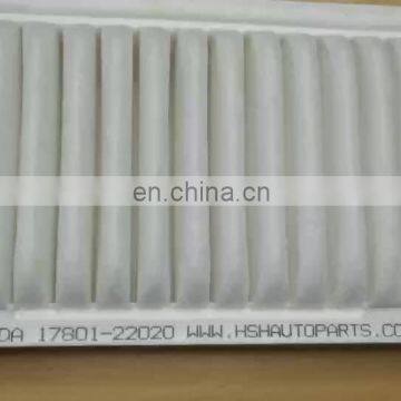 Guangdong car spare parts air filter replacement element 17801-21030 for YARIS 1999-2005