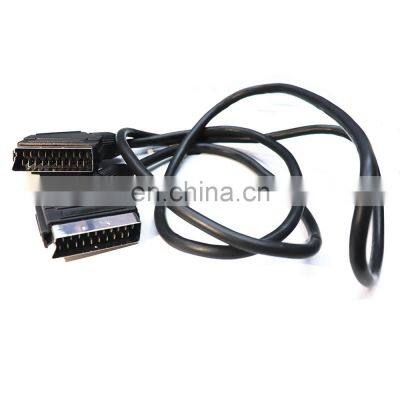 Multiple Shieldings Full HD 1.5M SCART Cable 21-Pin Precision Connector Audio Cable photo-2