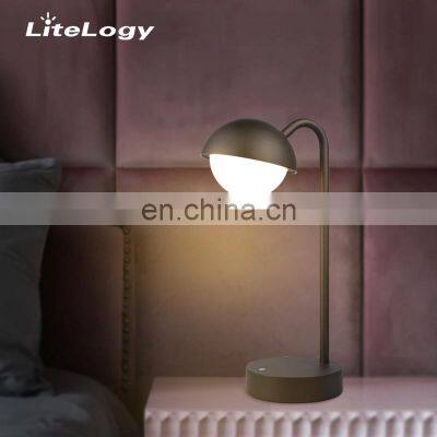Modern Home Decor Hotel Lighting and Circuitry Design American Style CE Iron Bed Side Table Lamp photo-2