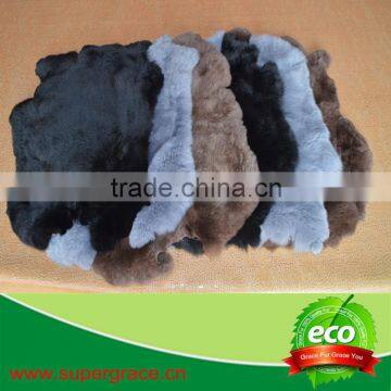 Fur Factory Tanned Rabbit Fur Pelt Skins with Wholesale Price