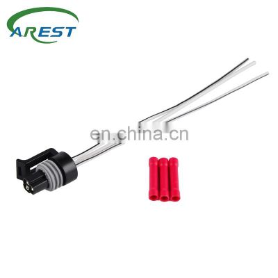 Repair Connector Pigtail w/3pcs Cold pressed Terminals 6.0L 7.3L Ford Powerstroke ICP EBP Sensor Repair Harness Plug Pigtail