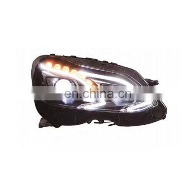 New Full deluxe Headlamp Car LED Head Lamp for Mercedes Benz 2011-2015 E Class Front Head Light