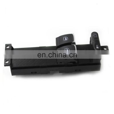 Black Electric Power Window Switch with Two Door For Volkswagen Golf MK4 1J3959 857A