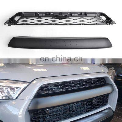 4x4 2 pcs Front grille for 4Runner facelift to T D pro style with logo 2014-2018