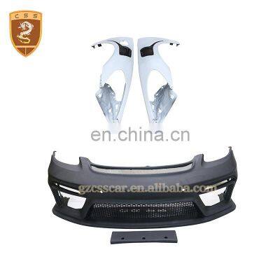 Amazing quality 718 boxster GT4 front bumper side fenders pur material