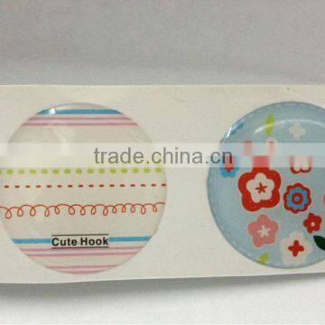 Custom Printing Strong Self Adhesive Epoxy Resin Dome Epoxy Stickers photo-5