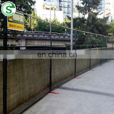 Canada construction fencing panel powder coated temporary wire mesh fence