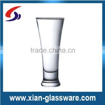 Promotional clear machine blow drinking glass cup/water glass/shot glass/juice glass for wholesale