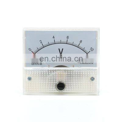 DC Analog Pointer Voltage Meter Panel 5V 10V 15V 20V 30V 50V 100V 200V 300V Gauge Voltage Mechanical Voltage Meters photo-3
