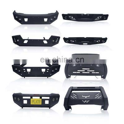 Pickup Steel Car Bull Bar Front Bumper for Toyota Hilux Vigo Revo Fortuner Tacoma Fj Cruiser Tundra Mitsubishi L200 Isuzu D-max