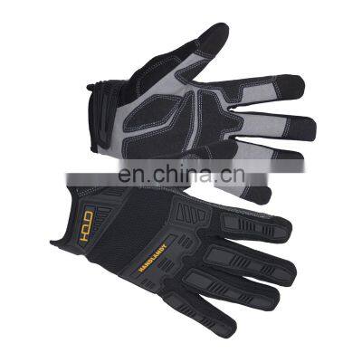 HANDLANDY work Wholesale safety Car Repair machine Vibration-Resistant protective Mechanic gloves