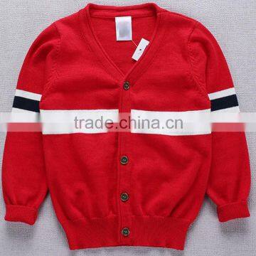 primary school Uniforms child boy's&girl's cardigan Sweater wholesale